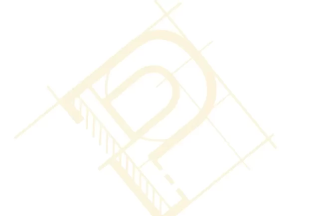 Light angled Pennings Handyman P logo graphic on a white background